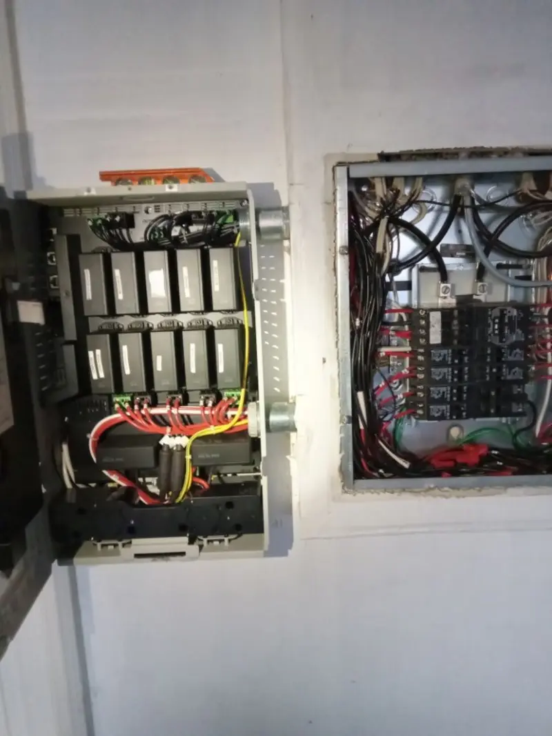 Electrical panel upgrade completed for Commercial Electrician Services in Baraboo